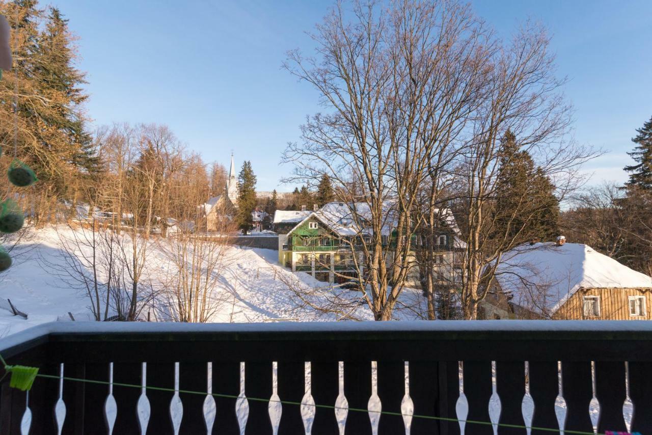 Szklarska Poreba Dwupoziomowy, Duzy Apartament Z Garazem I Sauna ภายนอก รูปภาพ